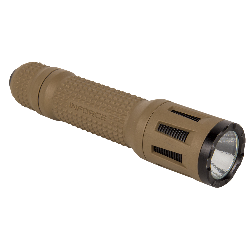 Flat Dark Earth TFx handheld Light 700 Lumens by Inforce Flat Dark Earth TFx handheld Light 700 Lumens by Inforce