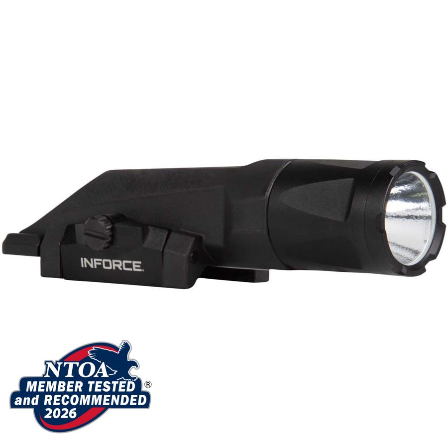 INFORCE WMLx White/IR Gen 3 rifle light in black