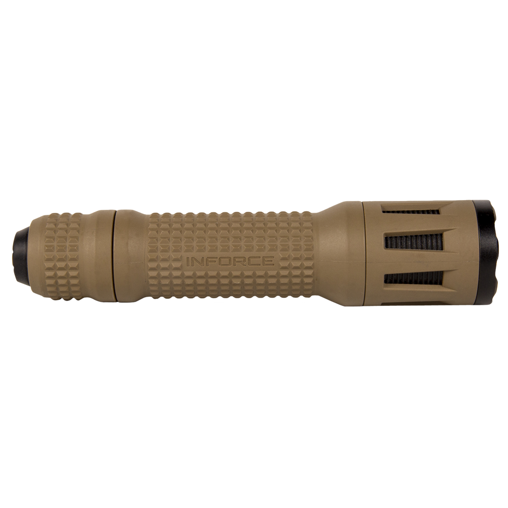 Flat Dark Earth TFx handheld Light 700 Lumens by Inforce Flat Dark Earth TFx handheld Light 700 Lumens by Inforce