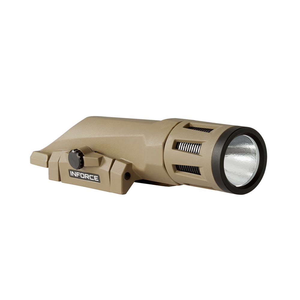 700 Lumen Rifle Light with IR by Inforce - AR 15 Light - Mounted 